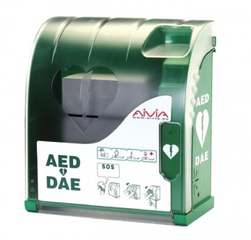 AIVIA 100 AED kast binnen met dag-/nachtverlichting