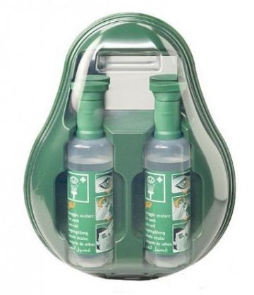 Braun oogspoelstation met 2 flessen