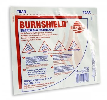 Burnshield koelcompres brandwondengel 20 x 45 cm