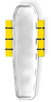 Drijvers voor Shell brancard bak