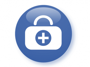 Koffer bijvullen blauw