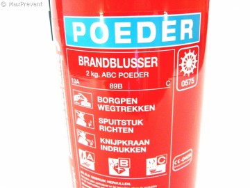Poederblusser 2 kg